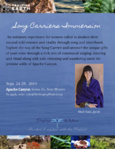 Song Carriers Immersion @ Apache Creek Ranch